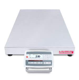 OHAUS Defender 5000 Stainless Steel Bench Scale Front Mount Dual-Range